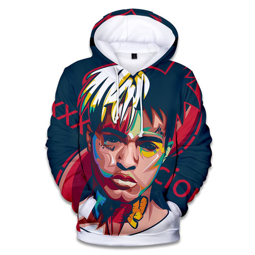 XXX Tentacion Cotton Hoodies - Shifts Little Spot