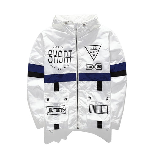 Windbreaker jaqueta masculina - Shifts Little Spot