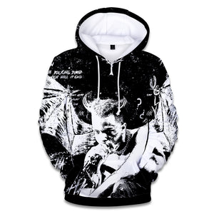 XXX Tentacion Cotton Hoodies - Shifts Little Spot