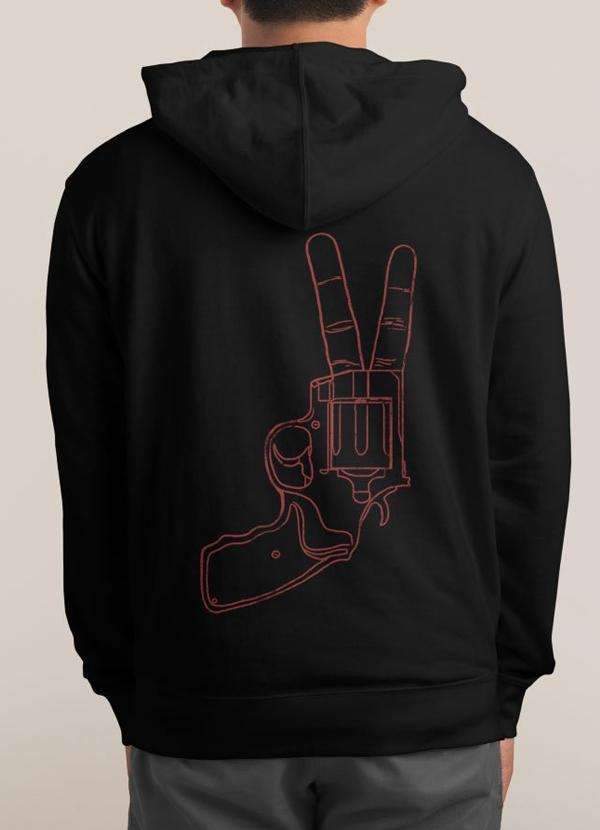 PEACE BANG HOODIE - Shifts Little Spot